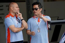 Hyundai Motorsport team members