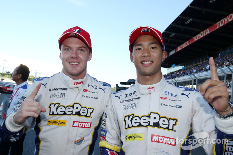 Pemenang GT500 #37 KeePer TOM'S LC 500, Ryo Hirakawa dan Nick Cassidy