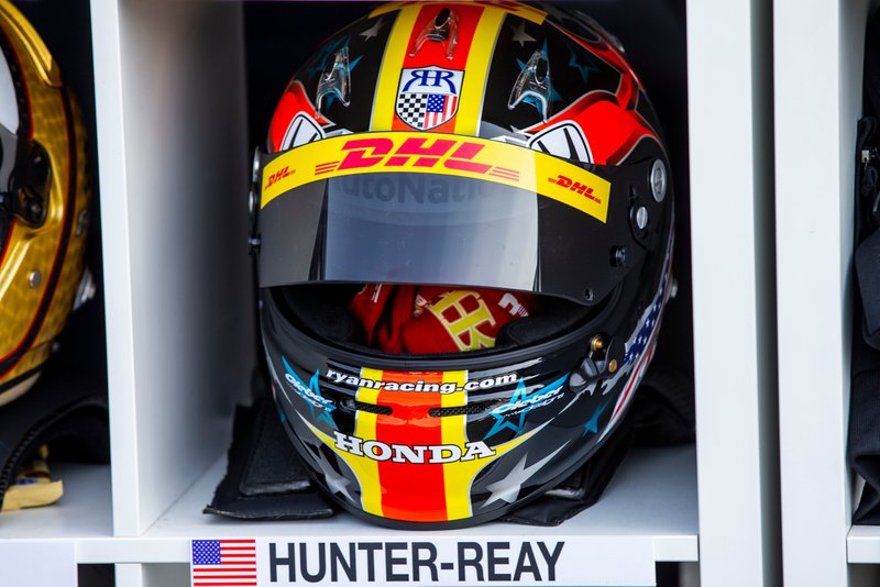 Le casque de Ryan Hunter-Reay