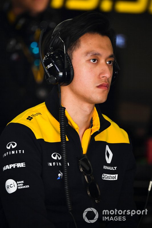 Guan Yu Zhou, Development Driver, Renault F1
