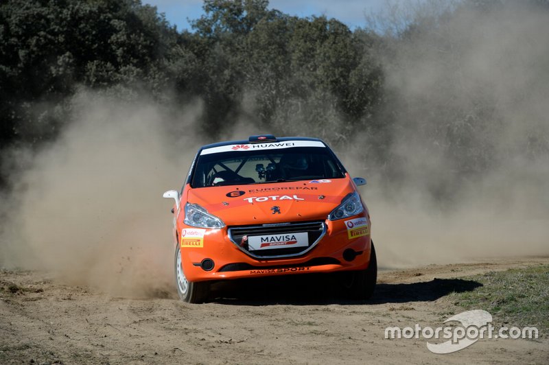 Peugeot 208 R2 de la Rallye Cup Ibérica 2019