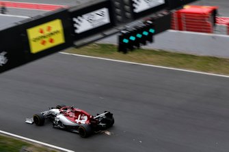 Kimi Raikkonen, Alfa Romeo Racing C38 vonken