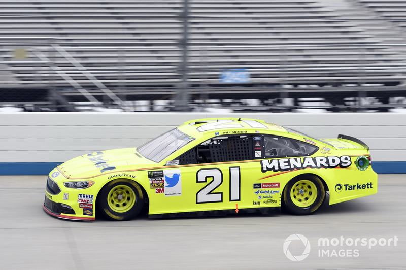18. Paul Menard, Wood Brothers Racing, Ford Fusion Menards / Tarkett