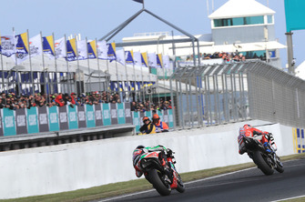 Andrea Dovizioso, Ducati Team, Scott Redding, Aprilia Racing Team Gresini