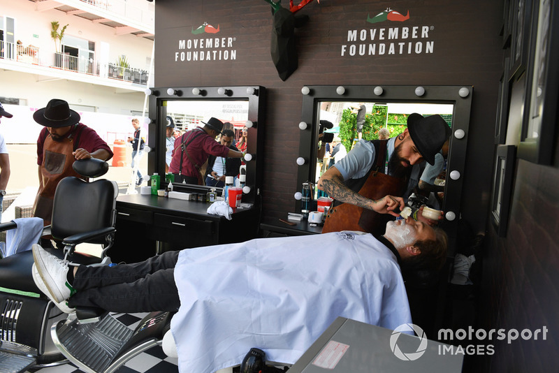 Davide Valsecchi, Sky TV at Movember Foundation 