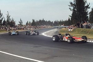 Graham Hill, Lotus 49B Ford, Jo Siffert, Lotus 49B Ford, Jackie Stewart, Matra MS10 Ford