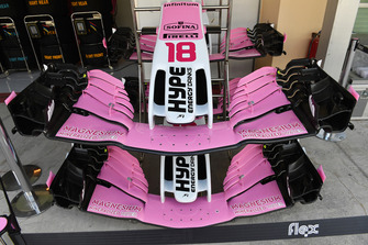Racing Point Force India VJM11 neus en voorvleugel