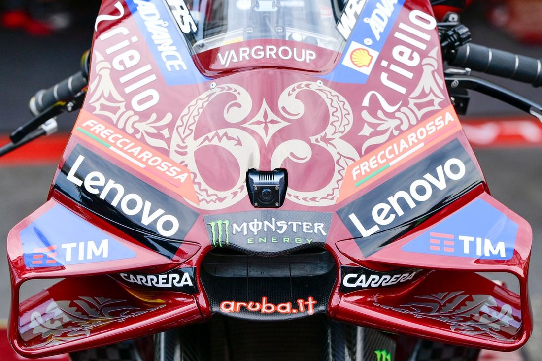 Librea especial del equipo Ducati