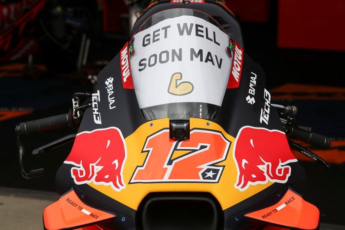 Message for Maverick Vinales, Red Bull KTM Tech 3