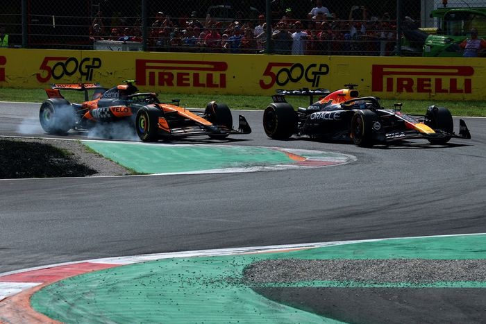 Lando Norris, McLaren, Max Verstappen, Red Bull Racing