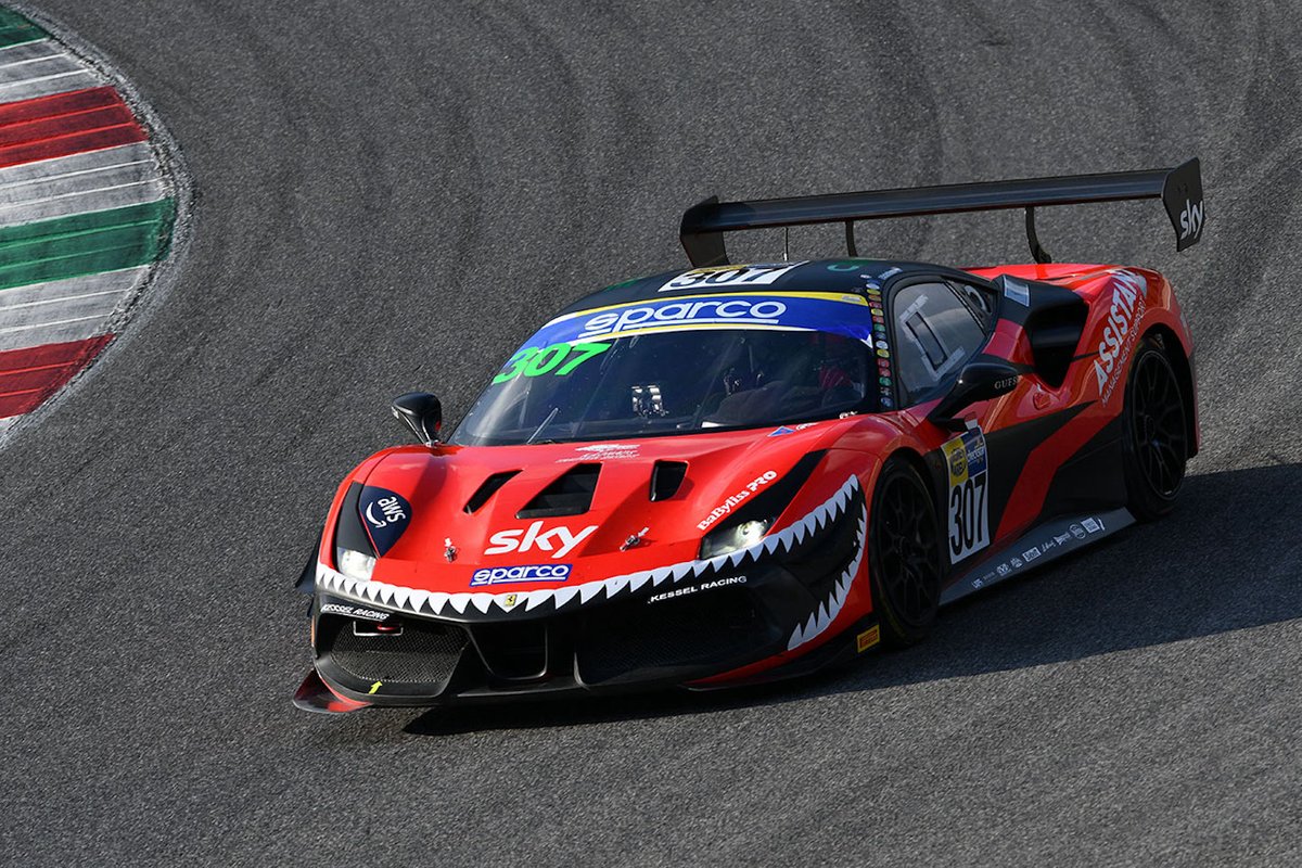 #307 Kessel Racing, Ferrari 488 Challenge Evo: Fons Scheltema