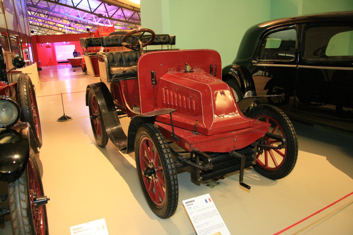 1901年:ダラック・トノー(Darracq Tonneau)