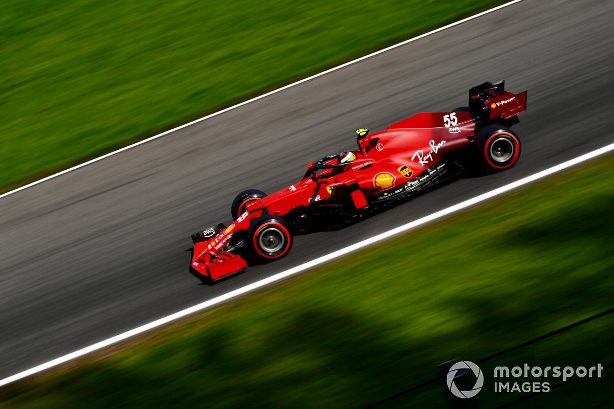 Carlos Sainz Jr., Ferrari SF21