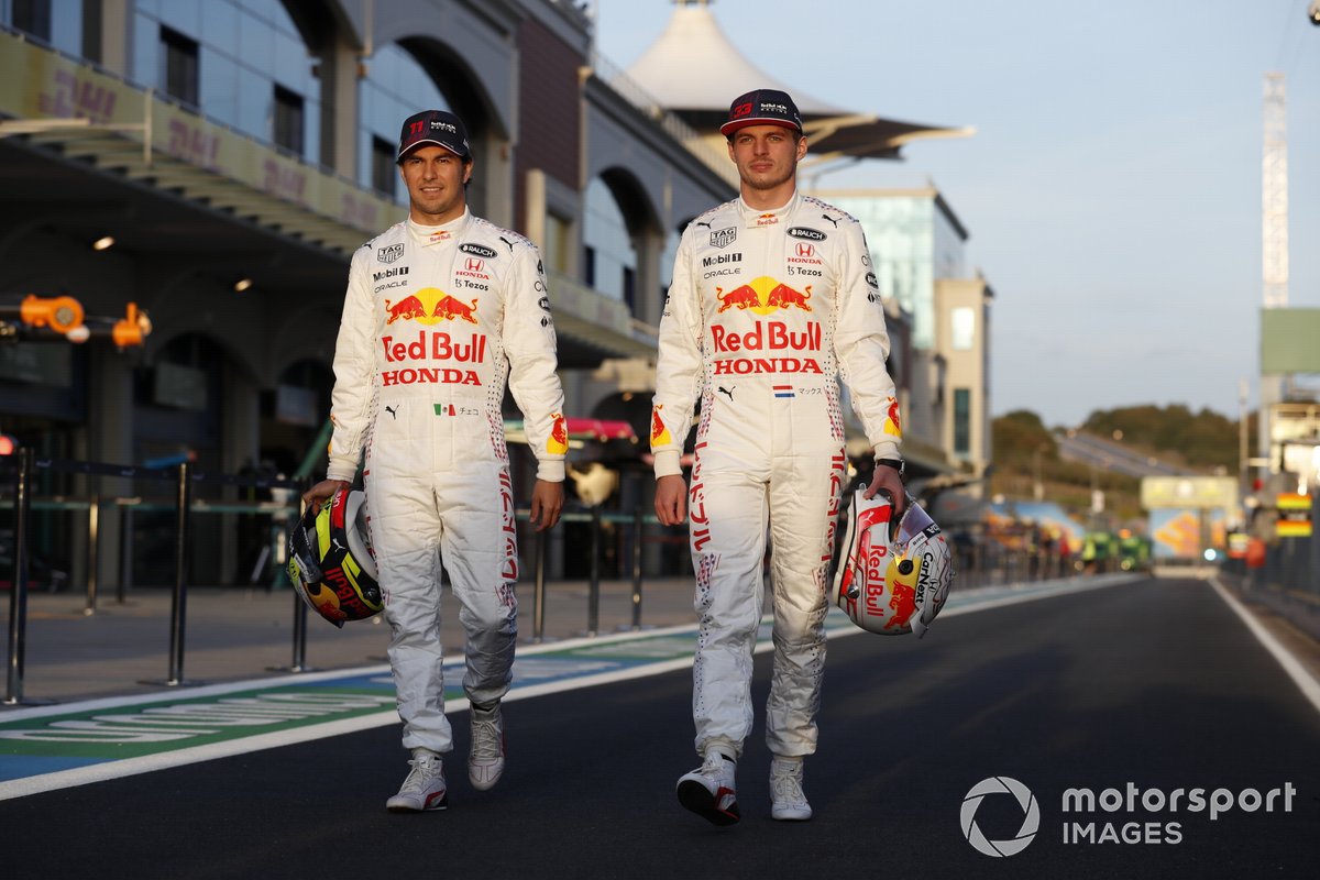 Sergio Pérez, Red Bull Racing Max Verstappen, Red Bull Racing
