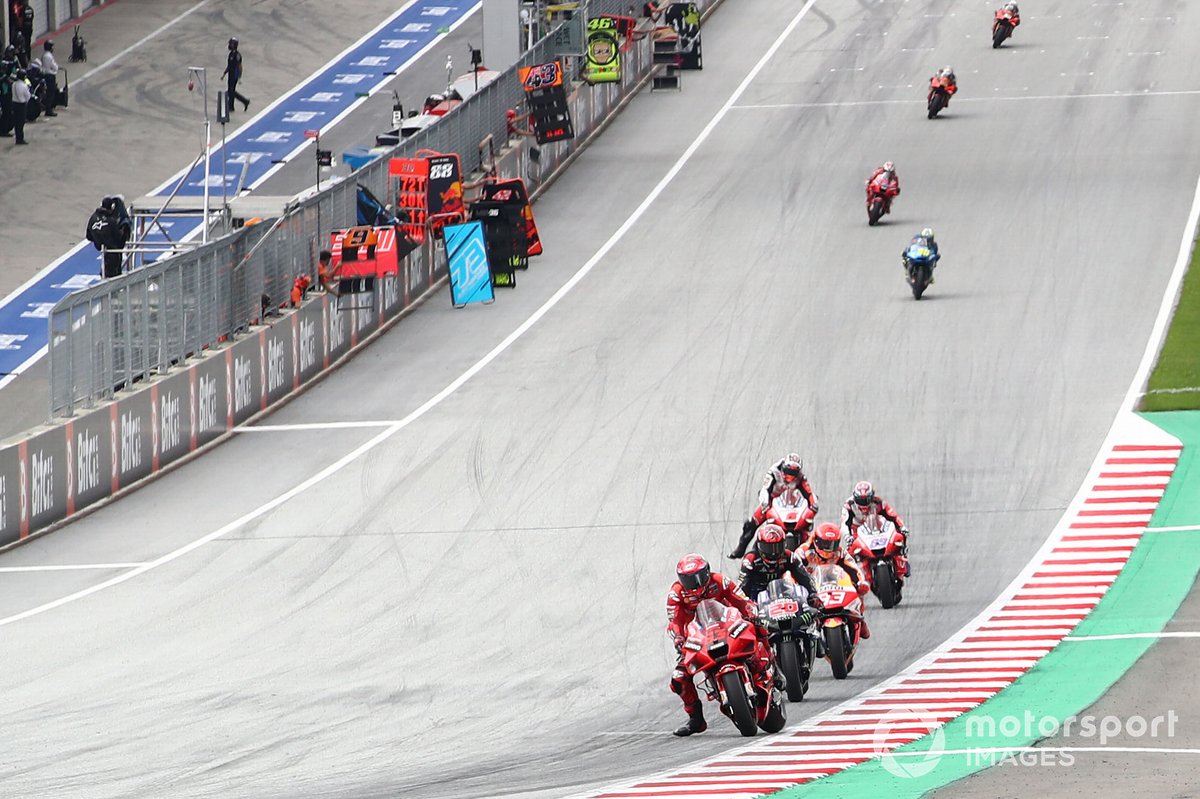 Francesco Bagnaia, Ducati Team Fabio Quartararo, Yamaha Factory Racing Marc Marquez, Repsol Honda Team
