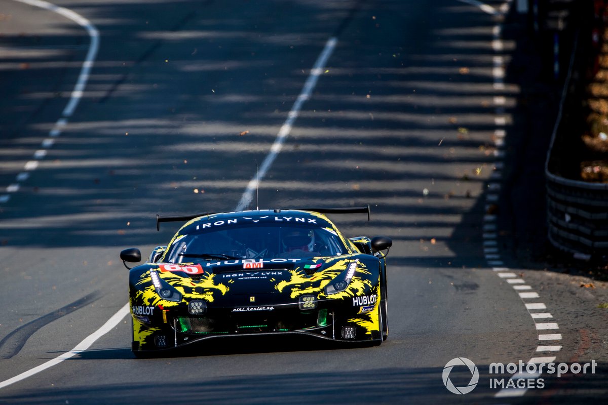 #60 Iron Lynx Ferrari 488 GTE Evo: Claudio Schiavoni, Sergio Pianezzola, Paolo Ruberti
