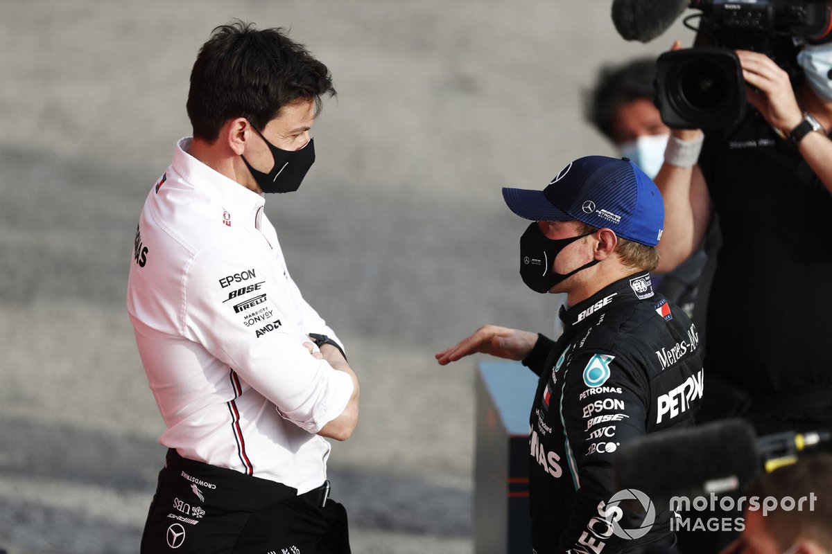 Тото Вольф и Валттери Боттас, Mercedes F1