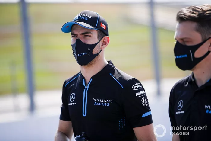 Nicholas Latifi, Williams Racing, recorre la pista