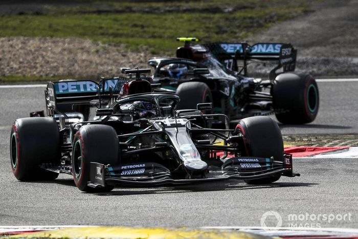 Lewis Hamilton, Mercedes F1 W11, Valtteri Bottas, Mercedes F1 W11
