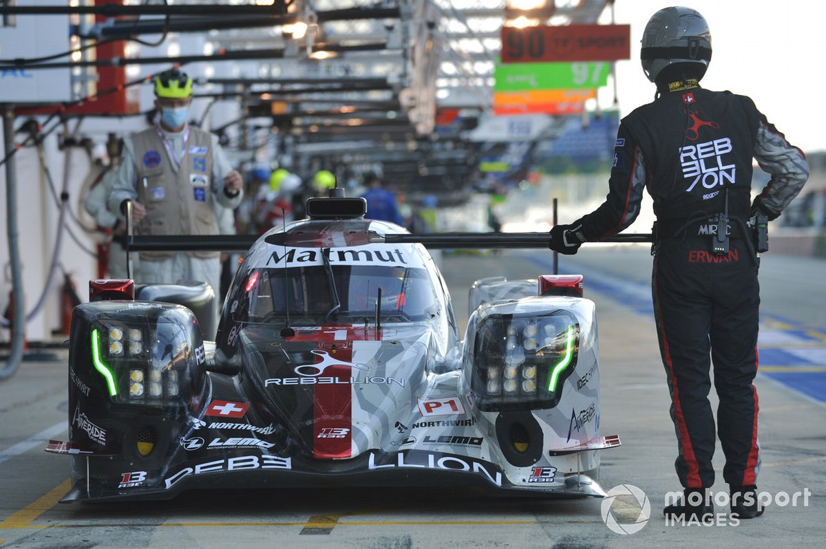 #1 Rebellion Racing Rebellion R-13: Bruno Senna, Gustavo Menezes, Norman Nato