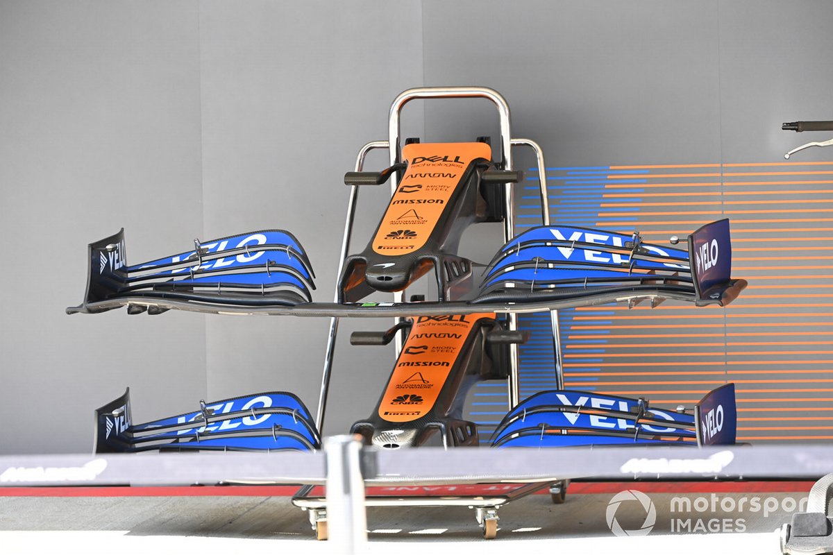 Detalle técnico del McLaren