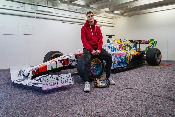 Halmo, coche de arte de la Fórmula 1