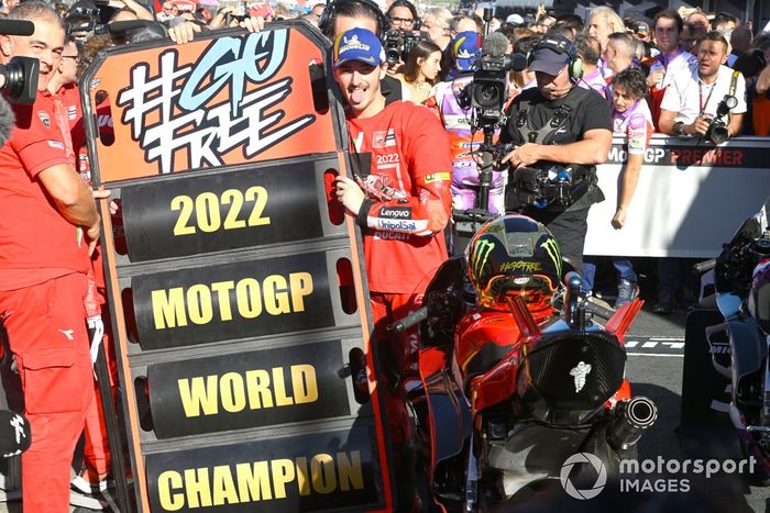 Campeón mundial Francesco Bagnaia, Ducati Team