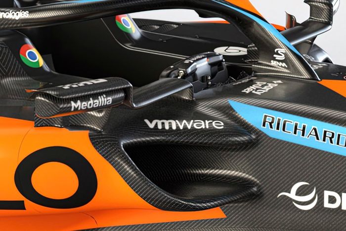 McLaren MCL60, detalle lateral