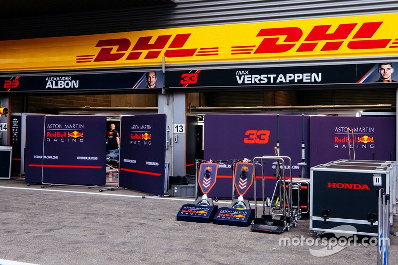 Garagem da Red Bull Racing