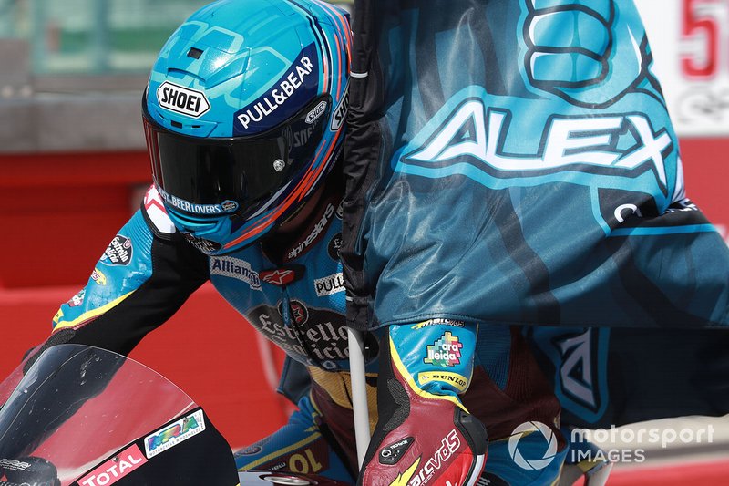 Terzo classificato Alex Marquez, Marc VDS Racing