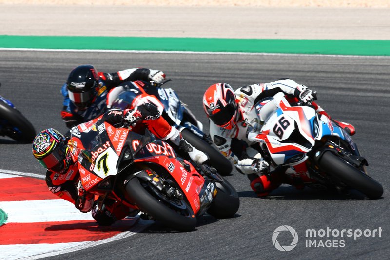 Chaz Davies, Aruba.it Racing-Ducati Team, Tom Sykes, BMW Motorrad WorldSBK Team