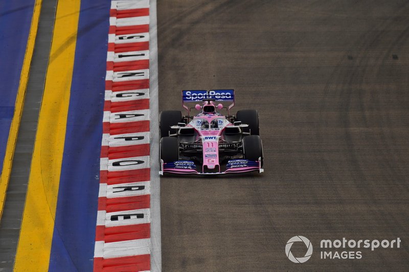 Sergio Perez, Racing Point RP19 (não terminou)