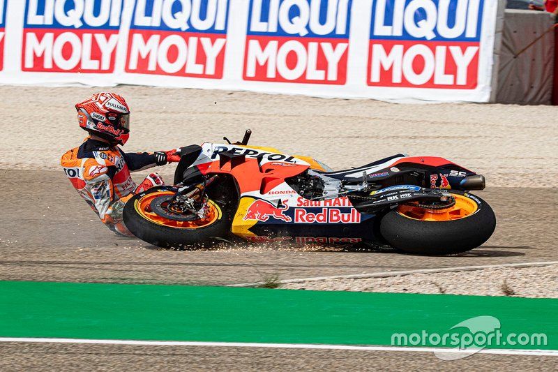 Accidente de Marc Márquez, Repsol Honda Team