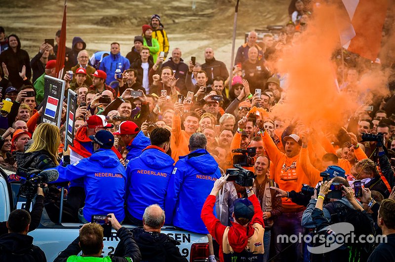Jeffrey Herlings, Glenn Coldenhoff, Roan van de Moosdijk, Calvin Vlaanderen y Patrice Assendelft