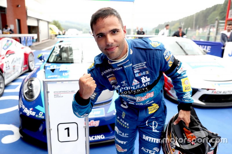 Il vincitore della gara Dylan Pereira, Momo Megatron Lechner Racing