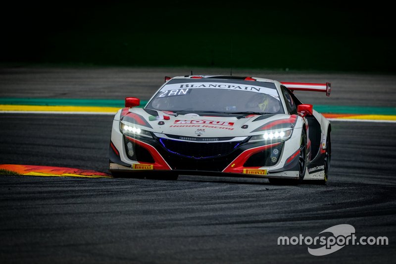 #30 Honda Team Motul Honda Acura NSX GT3 2019: Mario Farnbacher, Bertrand Baguette, Renger van der Zande