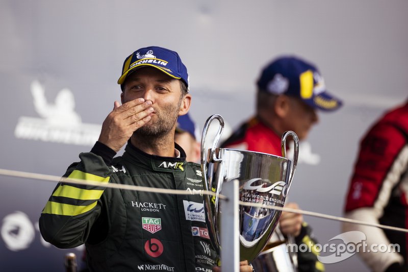 Podium AM: #98 Aston Martin Racing Aston Martin Vantage AMR: Darren Turner