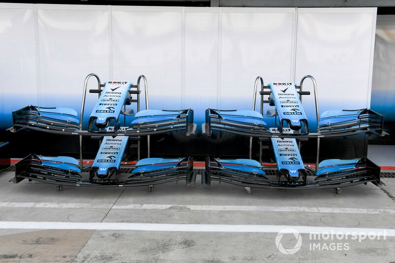 Asas dianteiras da Williams
