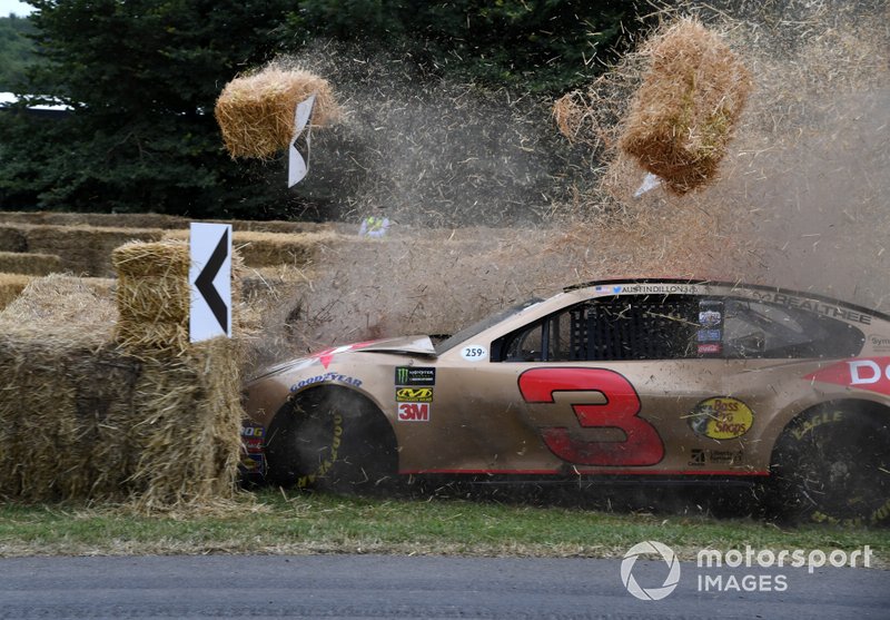 Accidente del Chevrolet Camaro Andy Pietree