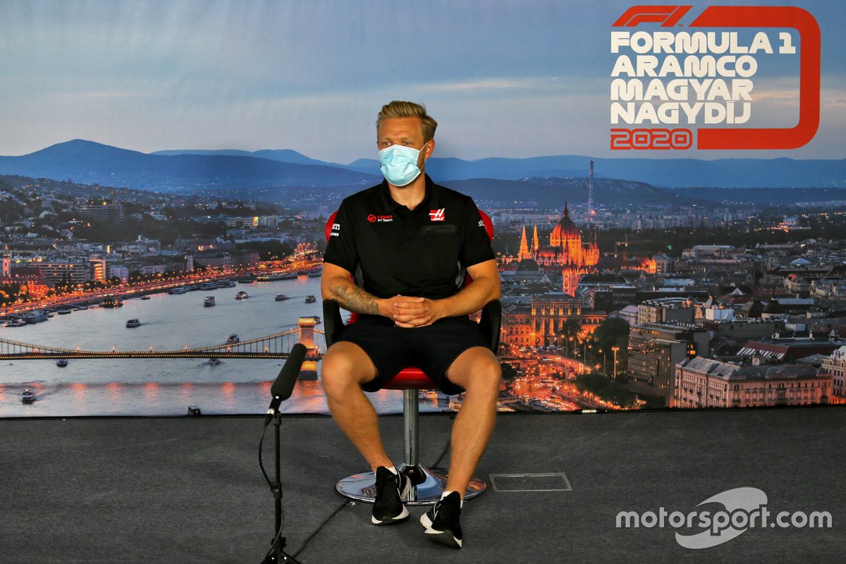 Kevin Magnussen, Haas F1 in the press conference