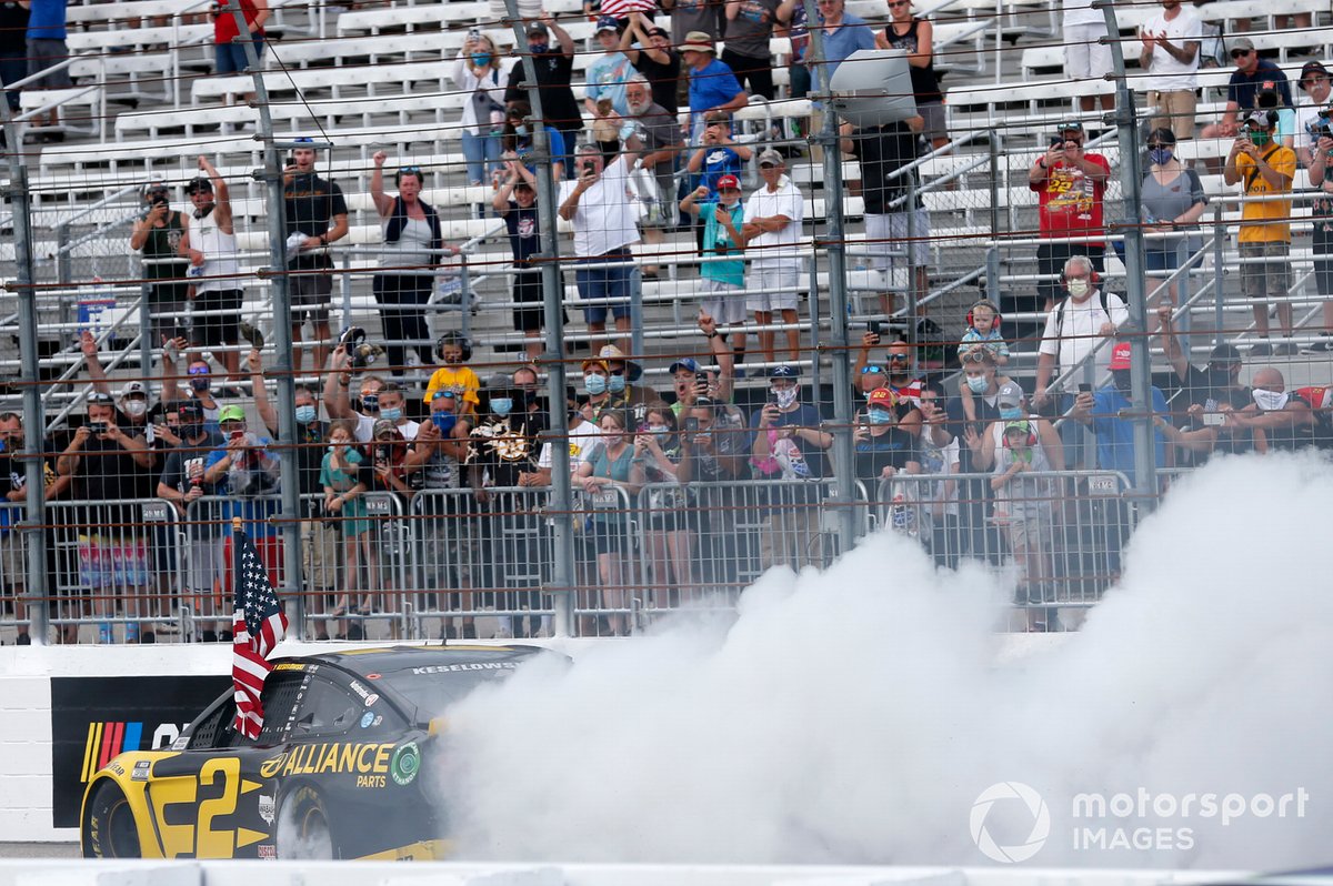 Brad Keselowski, Team Penske, Western Star/Alliance Parts Ford Mustang