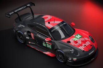 Porsche 911 RSR Le Mans 24 Virtual livery