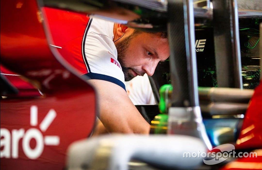 Tiago Conte Fadel - Mecânico da Alfa Romeo