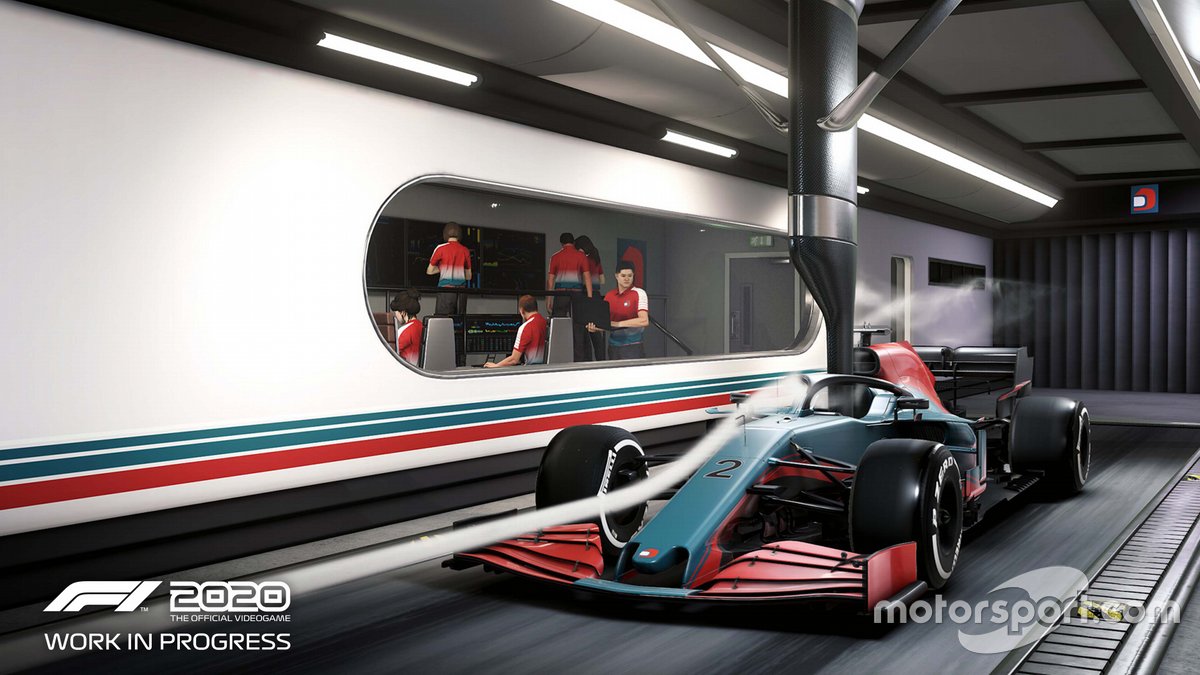Capture d'écran du mode My Team dans F1 2020