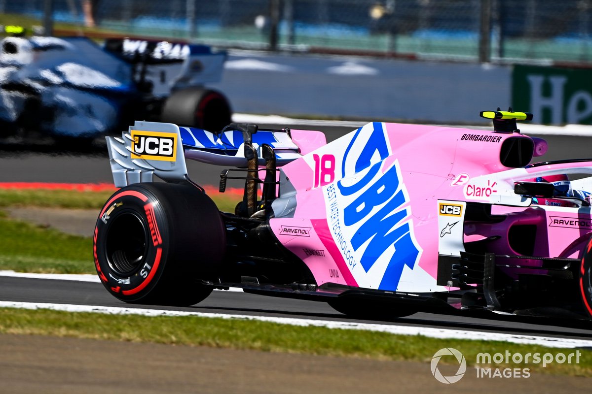 Lance Stroll, Racing Point RP20, Nicholas Latifi, Williams FW43