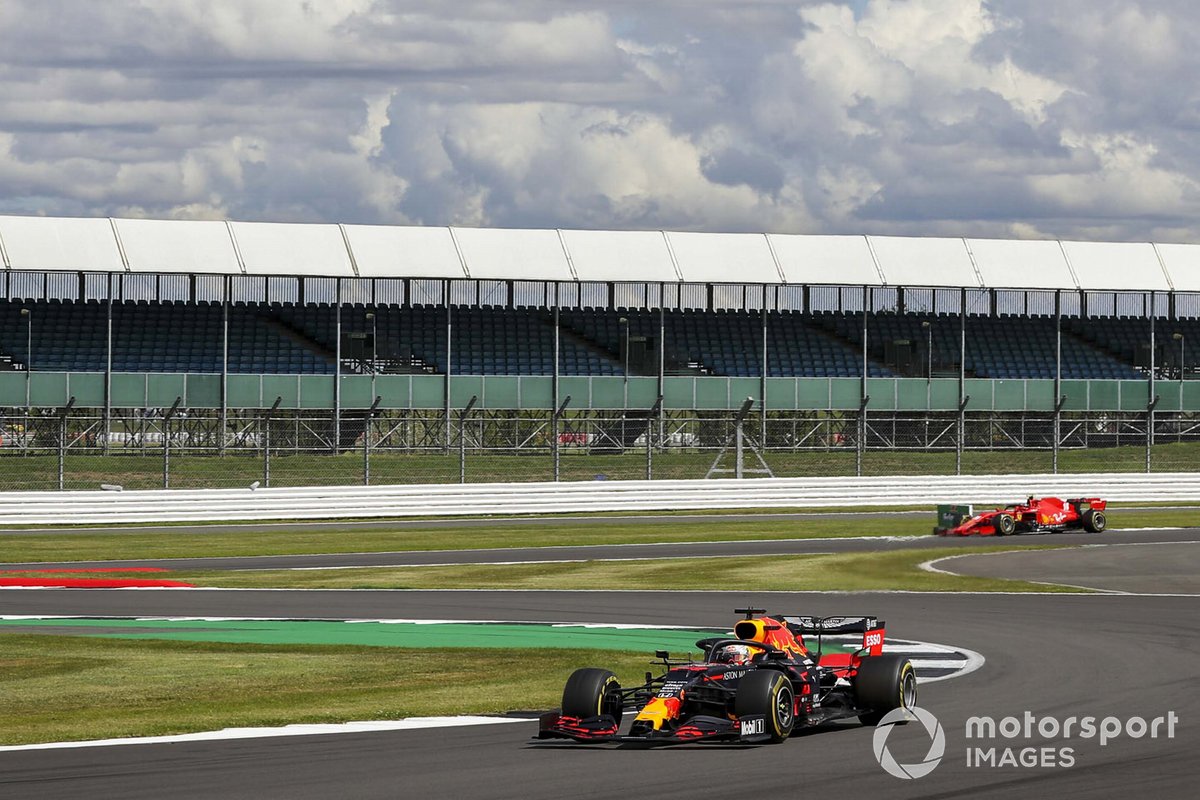 Max Verstappen, Red Bull Racing RB16, Charles Leclerc, Ferrari SF1000
