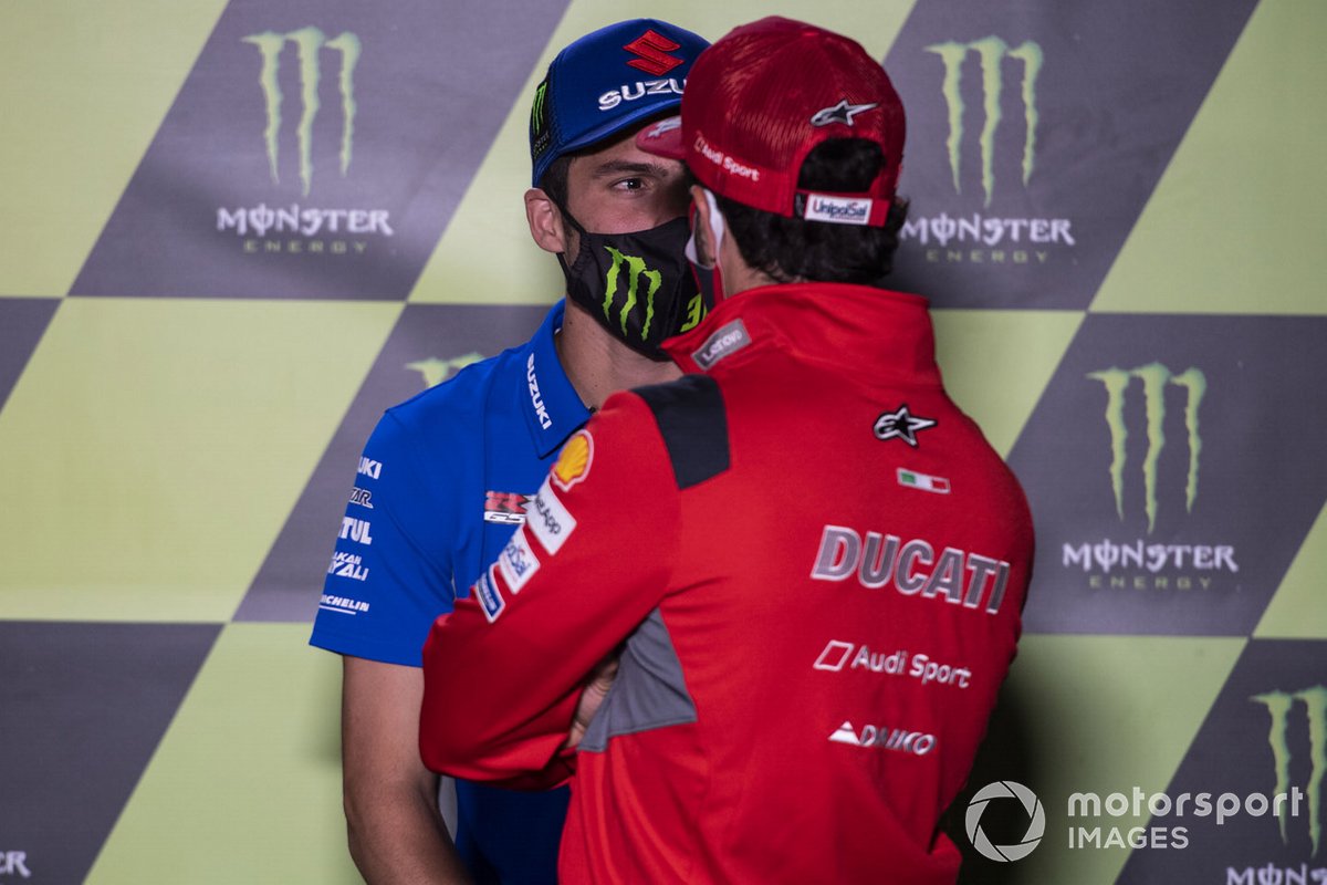 Andrea Dovizioso, Ducati Team, Joan Mir, Team Suzuki MotoGP