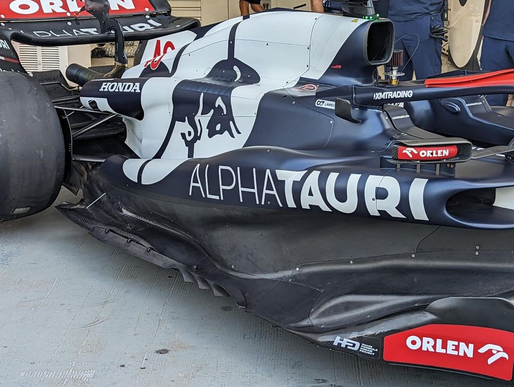 AlphaTauri AT04 technical detail