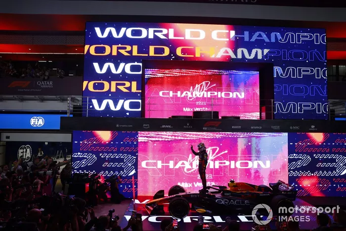 Les festivités du troisième titre mondial de Max Verstappen