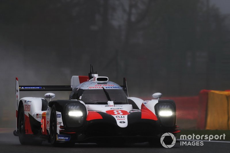 #8 Toyota Gazoo Racing Toyota TS050: Sébastien Buemi, Kazuki Nakajima, Fernando Alonso